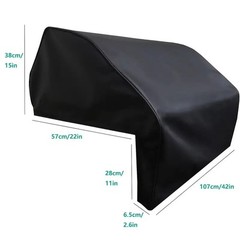 210D Oxford Cloth Grill Cover for 42 Inch Outdoor Grills BBQ Protection