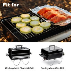 80631 Stainless Steel Cooking Grate and 9201 Stainless Steel Flavorizer Bar, …