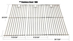 Cooking Grid for Coleman G52220,G52221,G52222,G52223,G52227,G52228 Models-Set 3