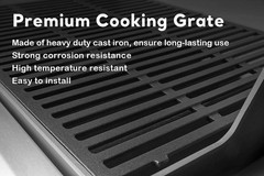 Grates 17.5in for Weber Spirit E310 I II 300 700 Genesis 10003500
