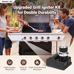 DHL-128-6Q Igniter Kit for Home Depot Nexgrill 720-0830H 720-0830 720-0888N Repl