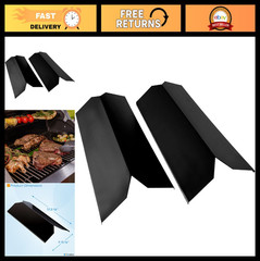 KitchenAid Grill Heat Plates Replacement 2-Pack Porcelain Steel