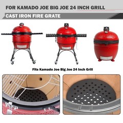 BJ-MFG24 11.5 Inch Charcoal Fire Grate for Kamado Joe Big Joe 24” Grill Cast …