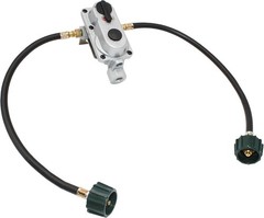 2-Stage Auto Changeover LP Propane Gas Regulator for RVs with Pigtails