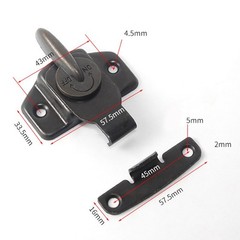 Reliable and Secure Grill For Door Latch Premium Replacement for PitBoss Pro