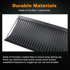 27 Inches Ash Pan Replacement for Chargriller 1224, 1324, 2121, 2222, 2727, 2828