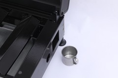 3-Burner Teppanyaki Grill Combo, Cast Iron & Enamel, 28650 BTU, Black