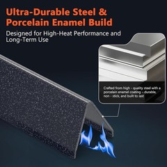 15.3″ Flavorizer Bars & Grill Grates Replacement for Weber Spirit E-310/E-330