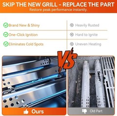 Complete Grill Replacement Kit for Charbroil 6 Burner