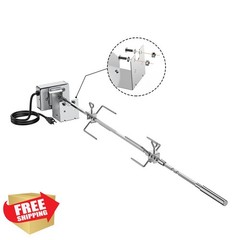 onlyfire Stainless Steel Grill Rotisserie Kit for Weber Genesis II and Genesi…