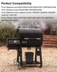 4-Outlet Grill Igniter Kit with Push Button Fit for Oklahoma Joe’s