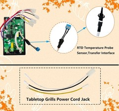Universal PID Controller Board for Traeger/Pit Boss/Z Grills – Compact Design
