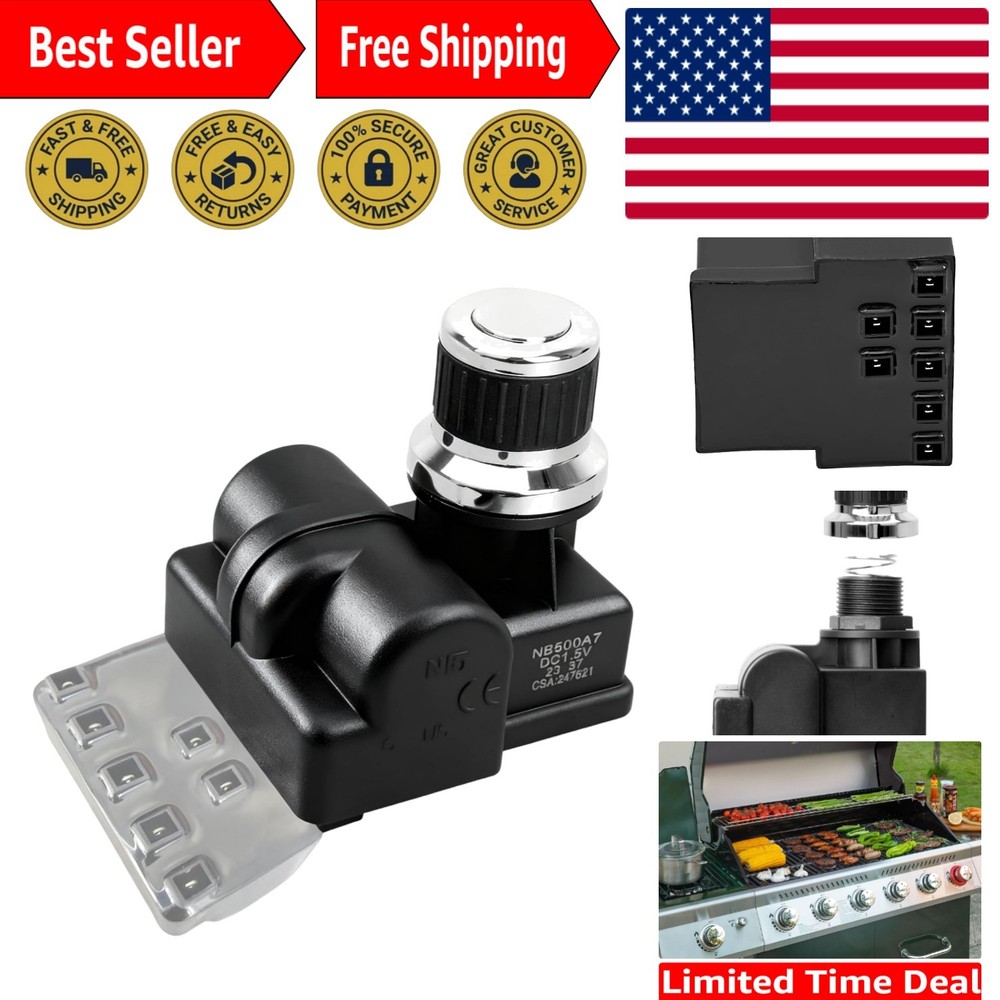 Effortless Installation 7 Outlet Gas Grill Igniter – For Nexgrill & Brinkmann