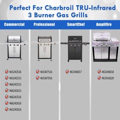G466-2400-W1 463242516 Tru Infrared Grill Emitter Plates Parts for Charbroil …