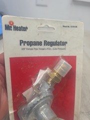 Mr. Heater F276136 Low Pressure Propane Regulator 3/8″ Female Thread Brand New