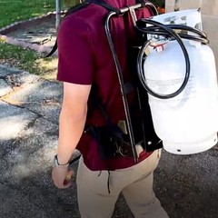 Flame King Propane Tank Alice Frame Backpack Carrier For 10Lb Cylinder And Weed