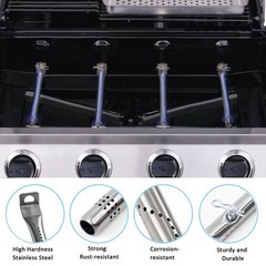 Grill Parts for Charbroil Performance 5 Burner 463448021 463450022 463451022,…