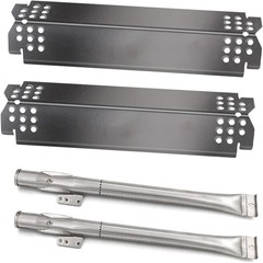 Parts Kits for Nexgrill 2 Burner 720-0864M Grill, 16 15/16″ Grates, Heat Plat…