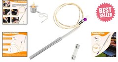 Pellet Grill Igniter Rod with Fuse – Compatible with Pit Boss & Traeger Models