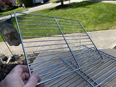 New Kenmore 146.23766310 BBQ Grill Smoker Grates Set of (3) Complete w/Brackets