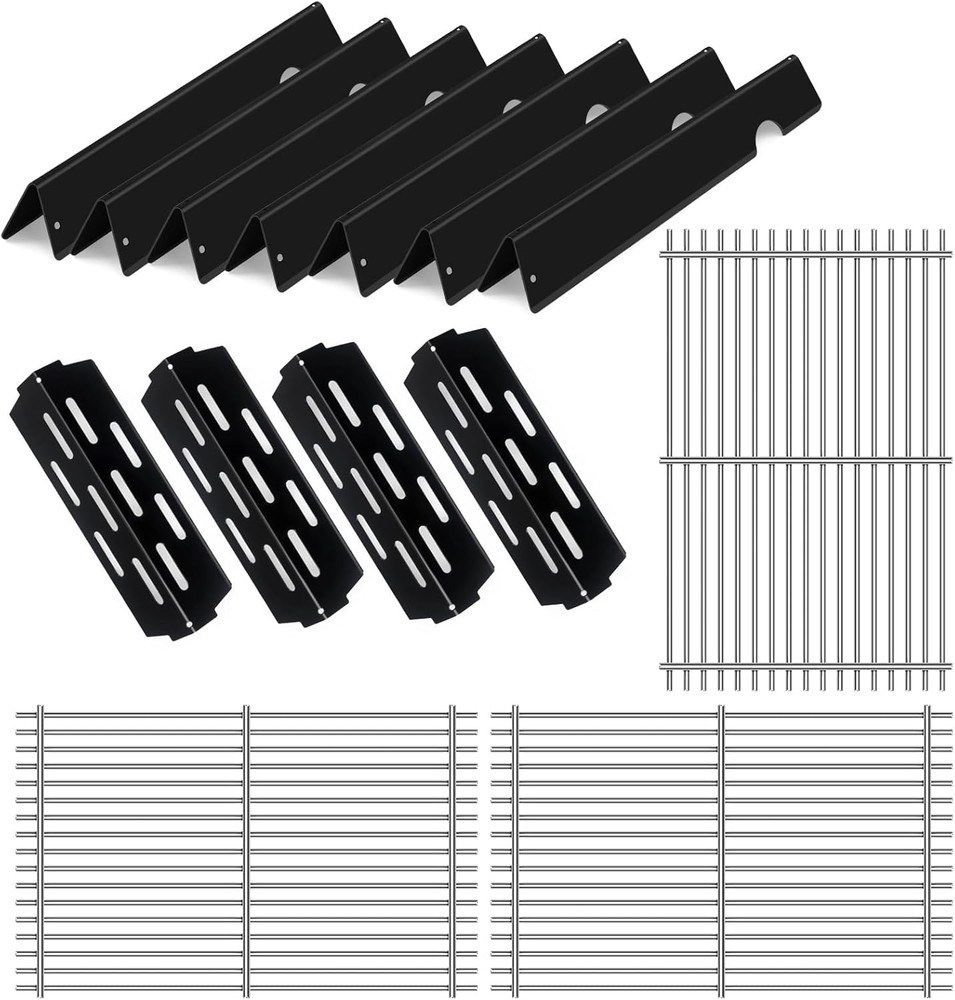 Grill Grates & Flavorizer Bars for Weber Genesis II E/S-410 435 LX 400 Series