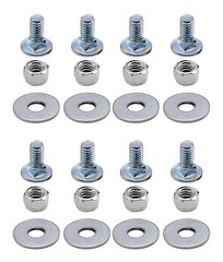 8 Pack 710-0451 Stainless Steel Replacement Nuts/Bolts Fits MTD