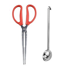 Heat Resistant Fireplace Tongs and Pellet Scoop for MesaXL Pellet Stove