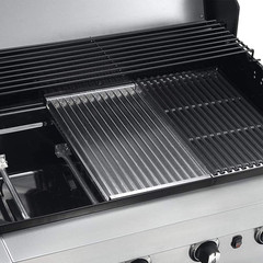 Cast Iron Grill Grates and Stainless Steel Emitter Plates for Charbroil Commerci