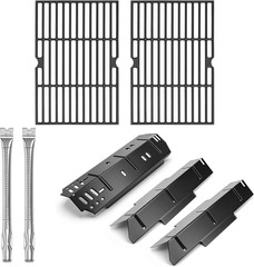 Grill Replacement Parts for DGH353CRP/DGH353CRP-D with 15.4″ Stainless Steel Bur
