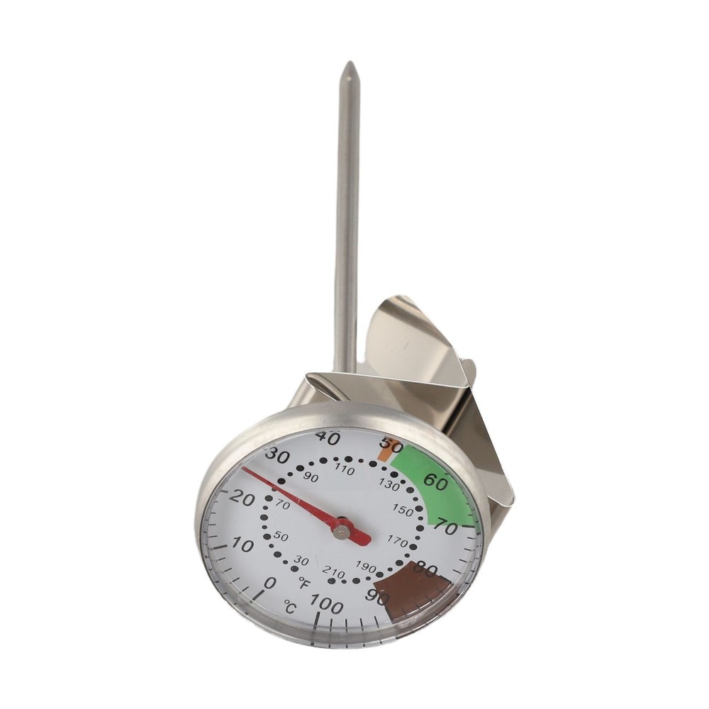 Milk Frothing Thermometer Set 2Pcs for Coffee and Chocolate Steaming Use