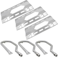 Grill Replacement Parts Stainless Steel Burner Tube Heat Plate Tent 720-0011