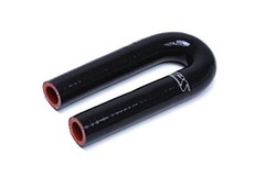Performance 180 Degree Elbow Coupler Hose HTSEC180-075-BLK, Black