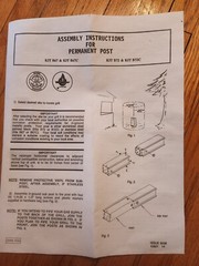 Ducane 02 series Gas Grill B-67 stainless steel post mount kit New In Box