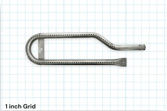 Music City Metals Grill Part # 1L171 – Burner, Pipe, Ss, 15.875 X 4.375