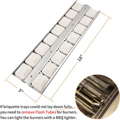 Briquette Tray Assembly for Twin Eagles 36″ Grill Parts for Twin Eagles TEBQ36 T