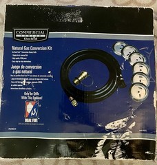 Char-Broil 4619 Natural Gas Conversion Kit Commercial Series New Open Box OEM