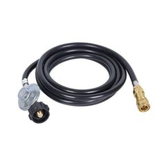 12ft Propane Hose with Regulator for Indoor/Outdoor Heater,Replacement