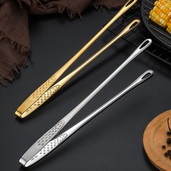 Sleek Design Stainless Steel Grill Tweezers Perfect for Meat and Vegetables