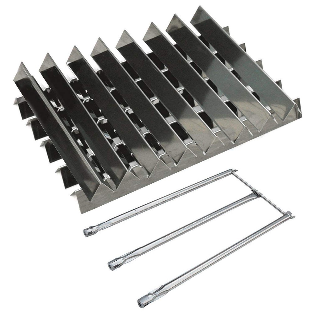 13Pcs Stainless Steel Flavorizer Bars and Burner Tube Kit Replacement for Web…