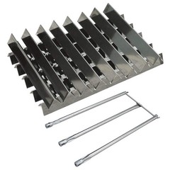 13Pcs Stainless Steel Flavorizer Bars and Burner Tube Kit Replacement for Web…