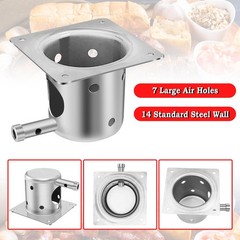 Fire Burn Pot and Hot Rod Ignitor Kit, Heavy Duty Fire Pot and Hot Rod/Grill …