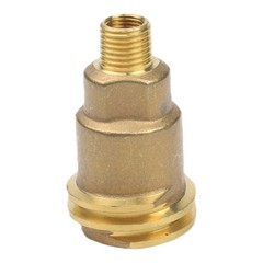 for QCC1 Type 1 Propane Gas Hose Adapter with 14 Inch NPT Male Pipe Thread