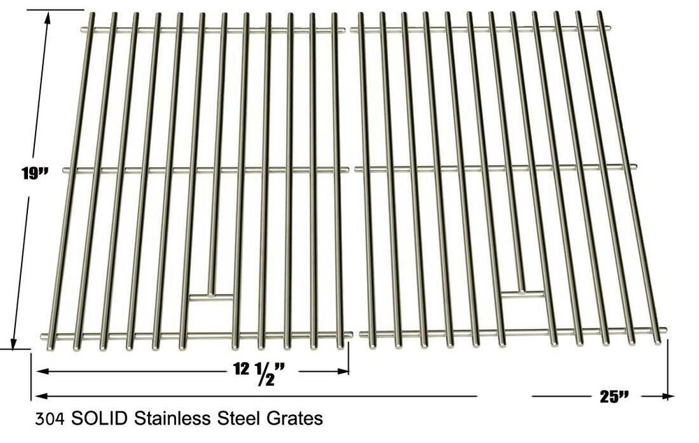 Replacement SS Cooking Grid for 2200,810-2200-0,CG3CKW,ES16-CG-CI114S Gas Models