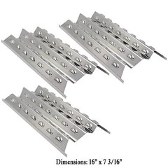 Replacement Parts for Perfect Flame Gas Grill SS Burner & Heat Plate Kit
