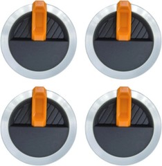 Orange Knob for Walmart Blackstone Griddle,Control Knob for Most Expert Grill Pr