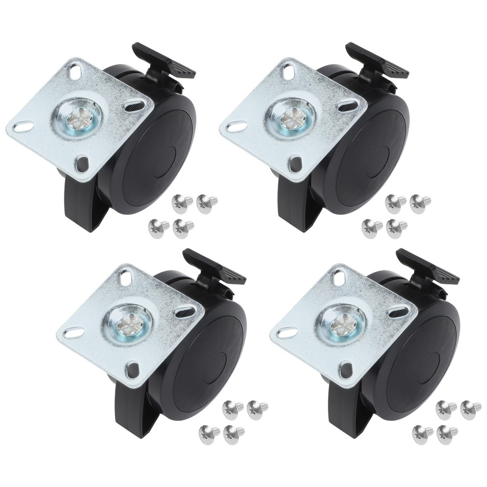Replacement Locking Casters Set for Weber Grill Models 46110001 46810001