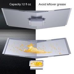 Grease Tray Drip Pan Catcher for Nexgrill Dyna-Glo Expert Grill BBQ Grill