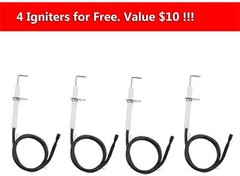 Grill Burners Tube Heat Plates Replacement Kit for Stok Quattro 4 Burner Grills