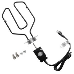 Upgrade Universal 1650W 15A Electric Smoker Heating Element Kits with Adjusta…
