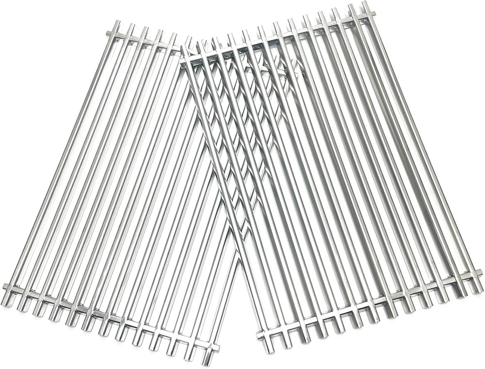 17-1/4″ Stainless Steel Grid Grates for Weber Spirit E-310 E-320, S-310 S-320, S